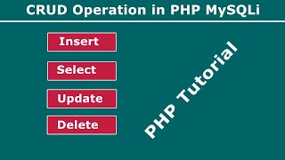 CRUD Operation in PHP MySQLi | Select Insert Update/Edit Delete in PHP MySQLi | ECODEC