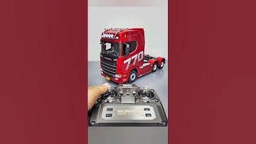 Scania 770s V8 licensed by scania RC cars brand by Huina Scale: 1/18 remote control. #rccar #scania