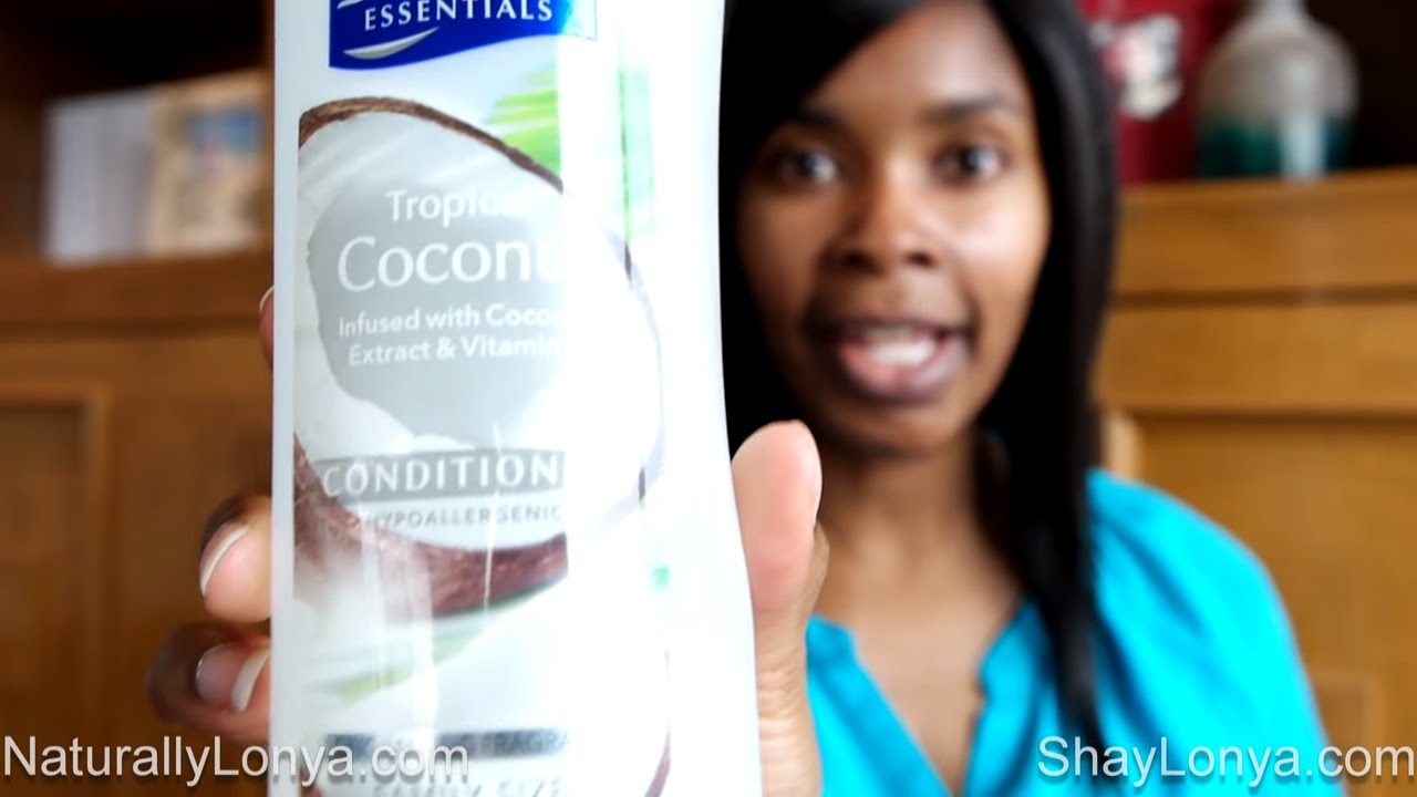 Suave Naturals Tropical Coconut Conditioner Product Review YouTube