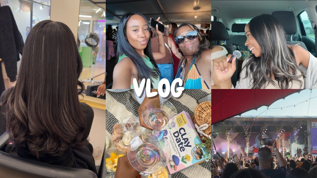 Kwaku vibes met Krosfyah💃🏾, hair appointment, picknick clay date & girl talk over vriendschappen