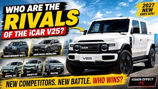 Who Are the Rivals of the 2027 iCAR V25 | New Boxy EREV SUV Explained