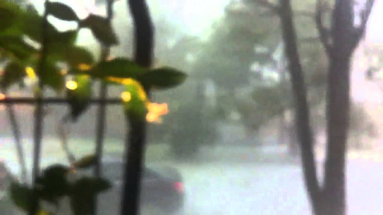 Massive hail storm in Brisbane - YouTube