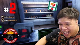 ลุงเหม็นจัดให้ !!! มี 7-11 ในปั้มสะด้วย #2 | Gas Station Simulator