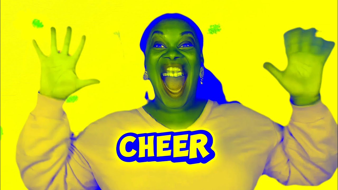 Ms. Kiesha "Shouts Hooray" but with CRAZY Face Effects! 🎉