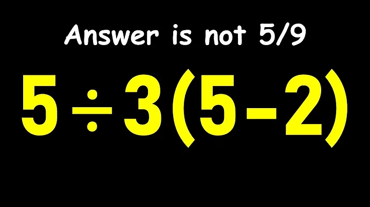 Maybe 1 in 10 People Can Solve This Math Problem