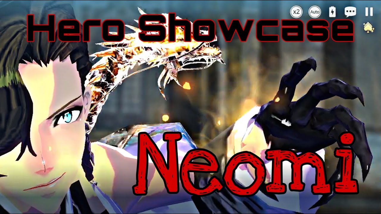 Hero Showcase Dominator Neomi | Exos Heroes Gameplay
