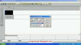 Communication Settings PLC Omron on PC