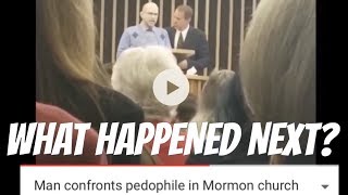 What Happened After Man Confronted In Mormon Church