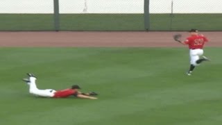 Trayce Thompson diving catch