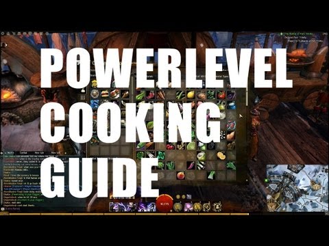 Guild Wars 2 Cooking Guide 1-400 | POWERLEVEL your character | Extremely fast leveling Guide!