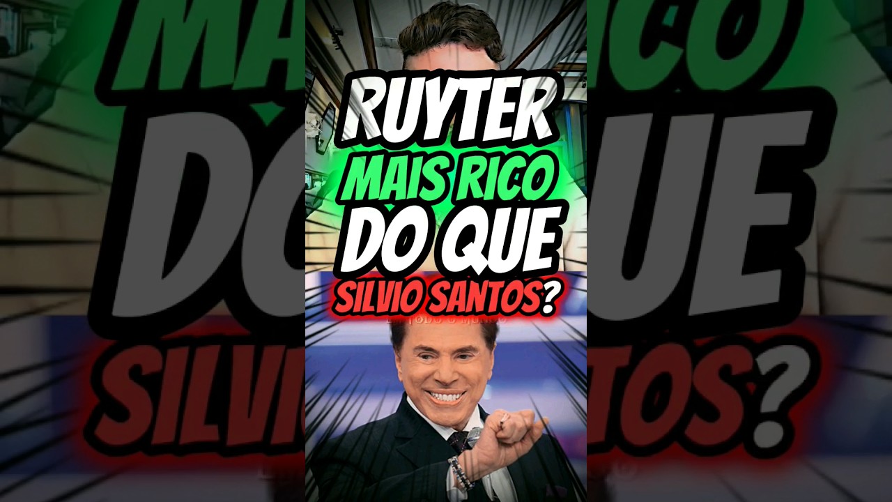 BILIONÁRIO BRASILEIRO DIZ SE É MAIS RICO DO QUE SILVIO SANTOS 😱 - RUYTER POUBEL #ruyter #milionário