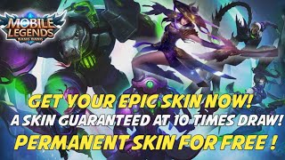 GET FANNY SKYLARK! | GET YOUR NOW! | DRAW PERMANENT SKIN | AUTUMN DRAW | MOBILE LEGENDS