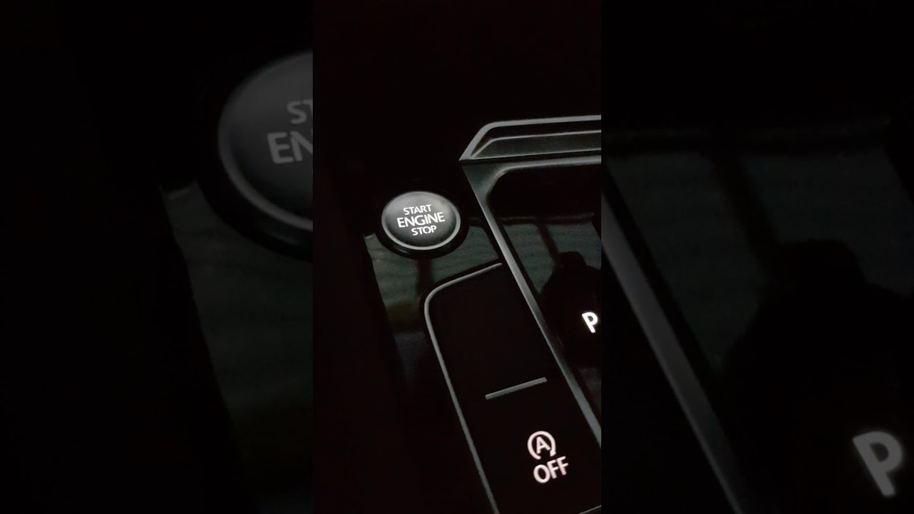 Heart-Beat light effect on Start Engine Button for Keyless
