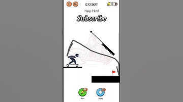 Draw Challenge: Save Stickman Level 97 Gameplay #shorts #youtubeshorts #gamingshorts #aigamingyt