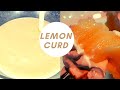 Como Hacer La Crema De Limón Mas Rica: LEMON CURD| Receta Fácil 🍋 TEXTURA CREMOSA!