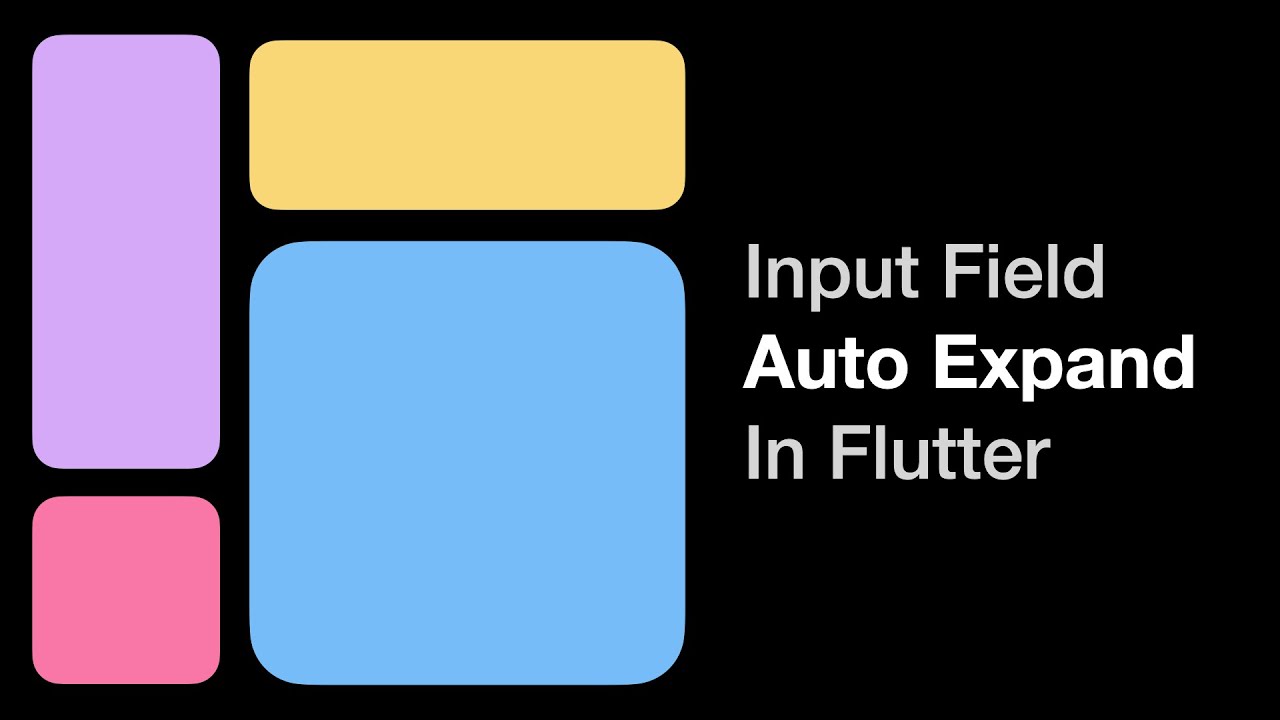 Auto Expand an Input Field in a Flutter Chat App - YouTube