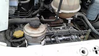 2016 LDV V80 2.5DT ENGINE TEST NMW07204