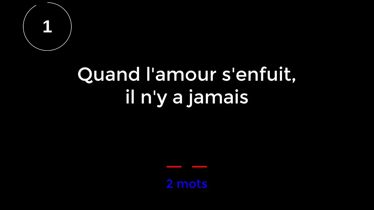 On N'oublie Jamais Rien On Vit Avec Paroles