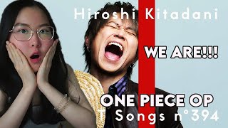 Hiroshi Kitadani We Are  One Piece Opening  The First Take  Reaction