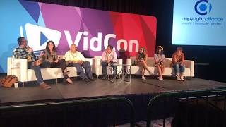Copyright Alliance Panel at VidCon