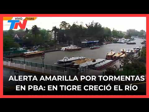 ALERTA AMARILLA POR TORMENTAS I Capital y varias localidades de PBA están bajo alerta