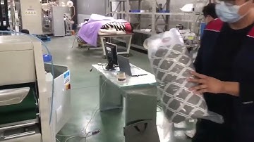 How to pack quilts automatically | Richpeace automatic folding and packaging machine for quilts