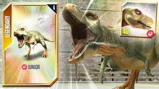 Junior Is Finally Here Jurassic World The Game