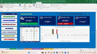 Démo : Application de Gestion de Stock, Achats et Ventes (Excel VBA) #Excel #VBA #Vente #Achat