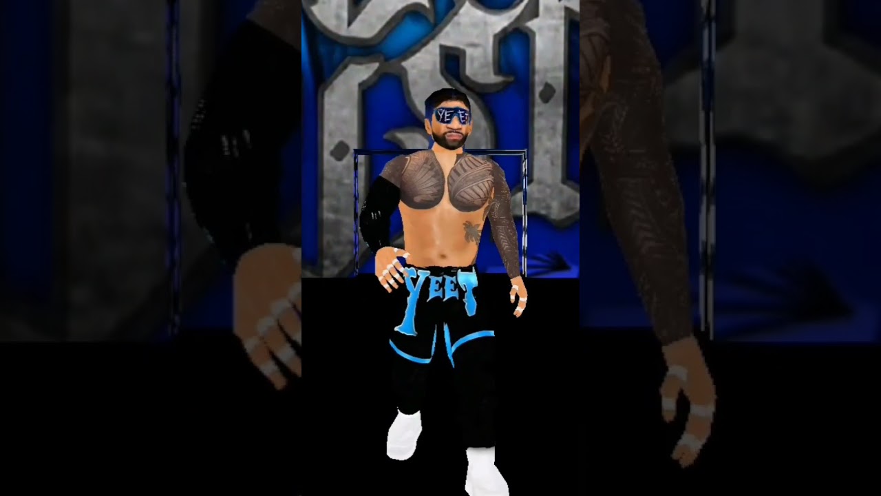 JEY USO NEW FACE TEXTURE FOR WRESTLING EMPIRE FOREVER