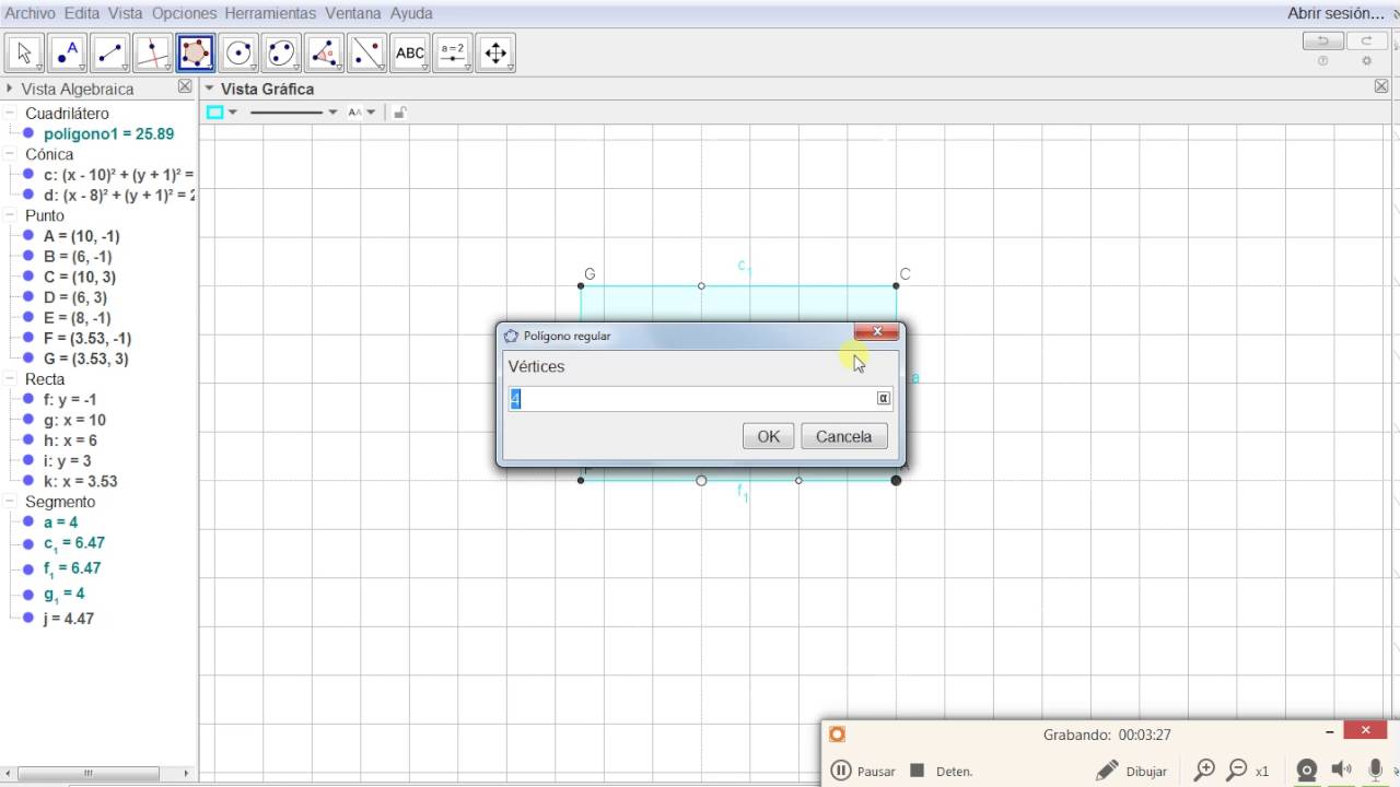 Construcción de la Sucesión de Fibonacci en GeoGebra - YouTube