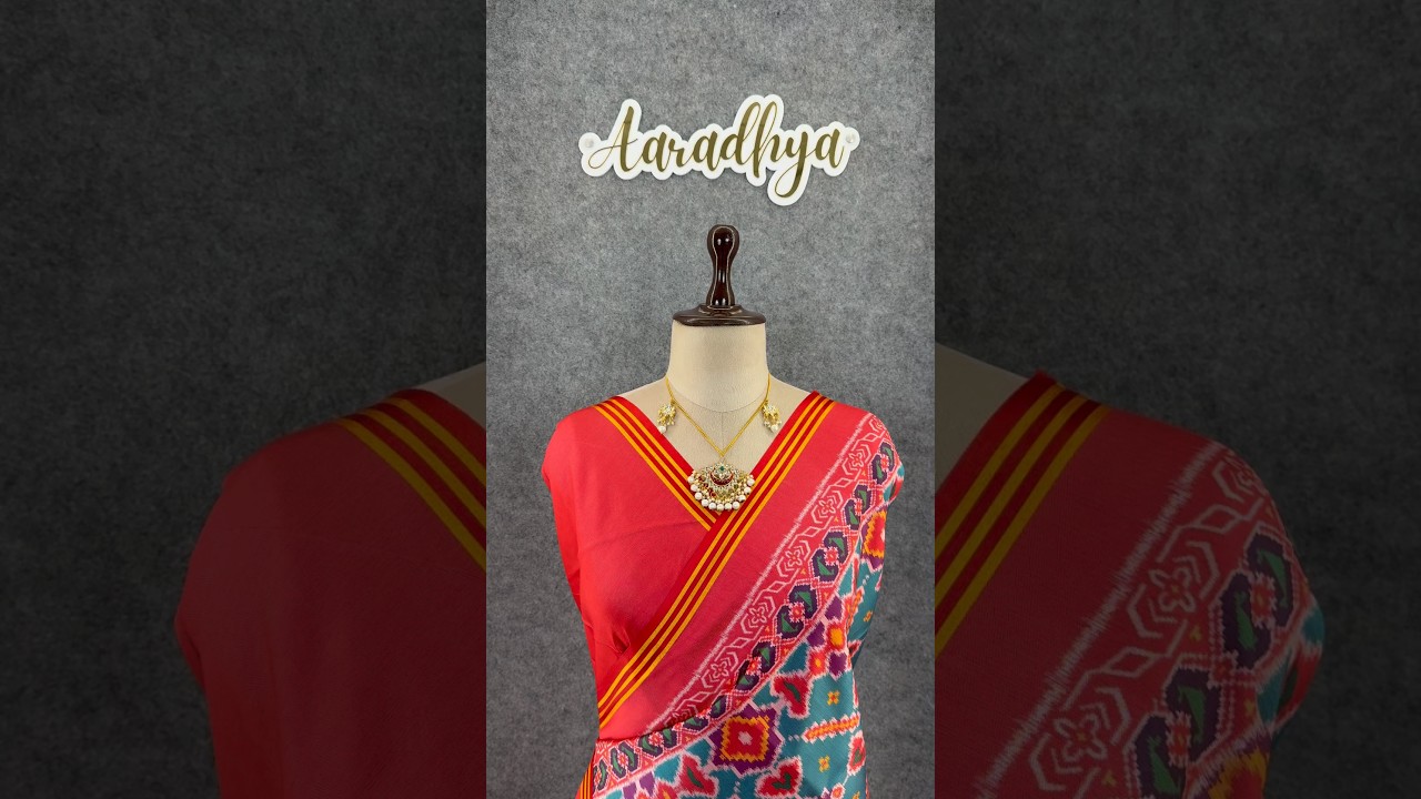 Traditional Weave Patola Printed Sarees