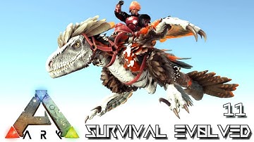 ARK: SURVIVAL EVOLVED - BEST CAVING MOUNT DEINONYCHUS !!! VALGUERO ARCHAIC ASCENSION PYRIA E11