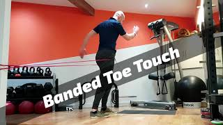 Banded Single Toe Touch