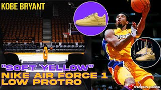 KOBE BRYANT x NIKE AIR FORCE ONE "SOFT YELLOW" screenshot 3