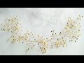 DIY | Tutorial membuat simpel hairvine | how to make a simple hairvine / headpiece | wire creation