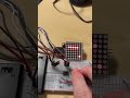 January 8, 2026 #arduino #arduinoproject ATtiny85 8x8 LED game