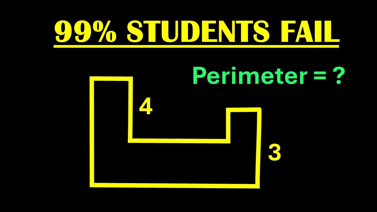 Решение задач из вступительного экзамена в Гарвардский университет | Как найти периметр?