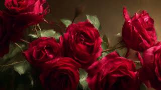 Happy Valentine’s Day 🌹 Romantic Roses Background with Soft Love Music | Elegant Valentine Ambience screenshot 1