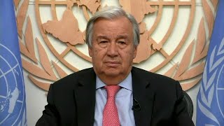 Tourism and COVID-19 - António Guterres (UN Secretary-General) on the Launch of Policy Brief
