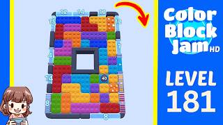 Color Block Jam Level 181 Solution Walkthrough