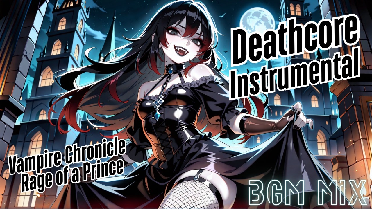 [1 Hour][DeathCore] Rage of a prince: 60 Minutes for Focused Work, Study & Gaming 🌑