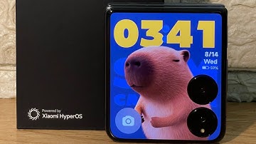 Xiaomi Mix Flip Outer Screen Cute Theme @FastechLim