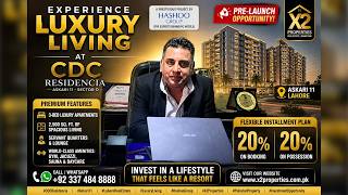 Luxury 3-Bed Apartments in Askari 11 Lahore | CDC Residencia | Hashoo Group &amp; X2 Properties