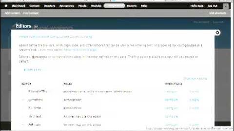 DrupalCon London 2011: WYSIWYG -- EDITOR MODULE