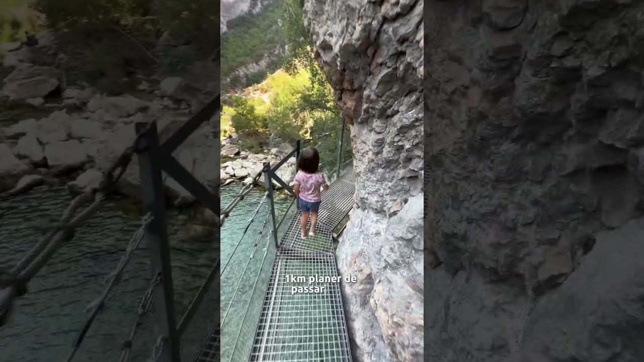 Ruta passarel·les del riu vero (Alquézar)