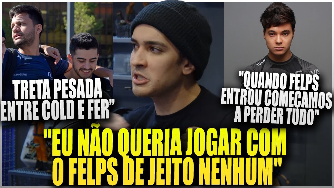 TACO REVELA TRETA PESADA NO SK APÓS ENTRADA DO FELPS e REVELA BASTIDORES DO TIME