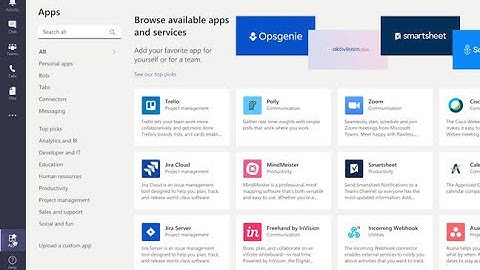 How to customize the app bar in Microsoft Teams