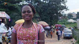 Glory Eröffnet Ihre Eigene Schneiderei In Nigeria