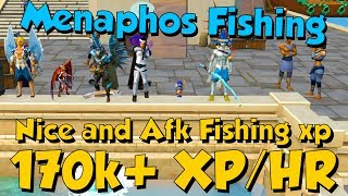 170k+ XP/HR - Menaphos Fishing! [Runescape 3] Nice AFK & Fast Fishing XP!