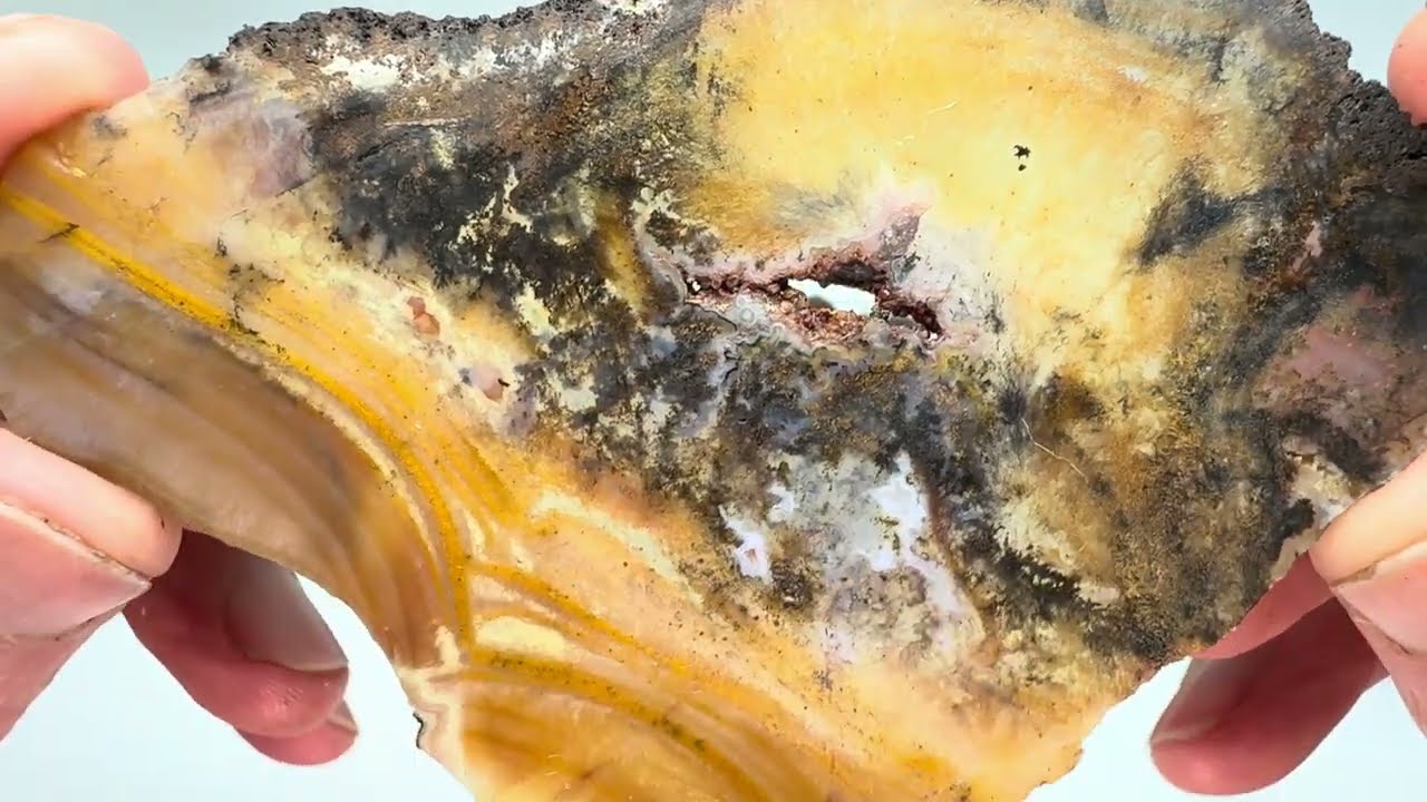 Slabbing My Wife’s Colorful West Texas Jaspagate